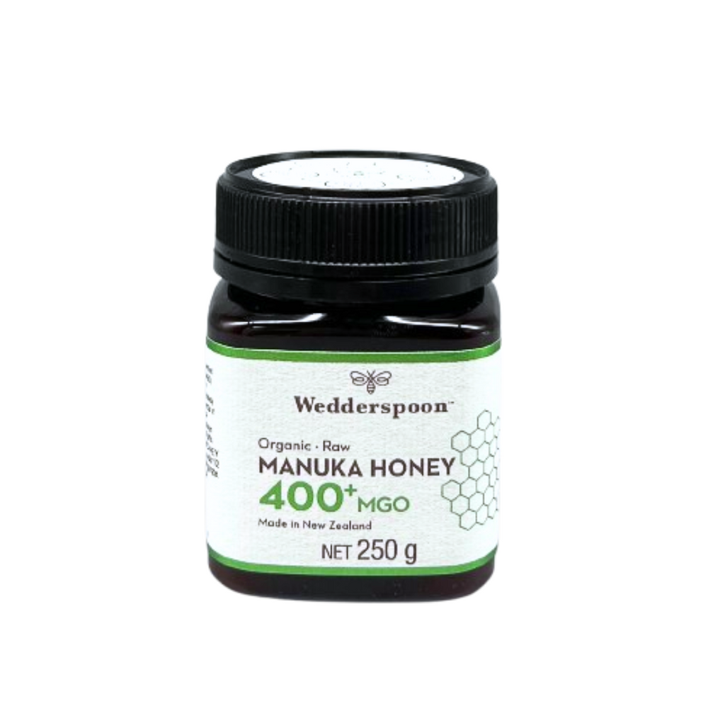 Wedderspoon High Potency Raw Manuka Honey 400 MGO 250g