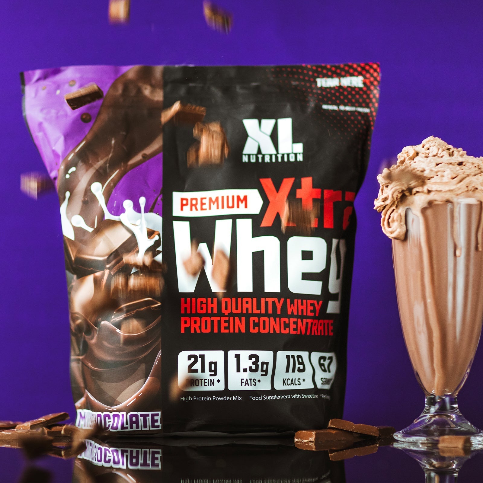 XL Nutrition XTRA Whey Protein Powder 2kg